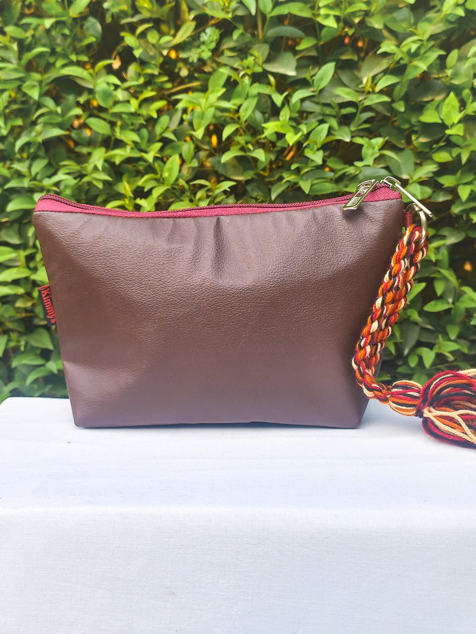 (275) Pouch Brown-Multicolour