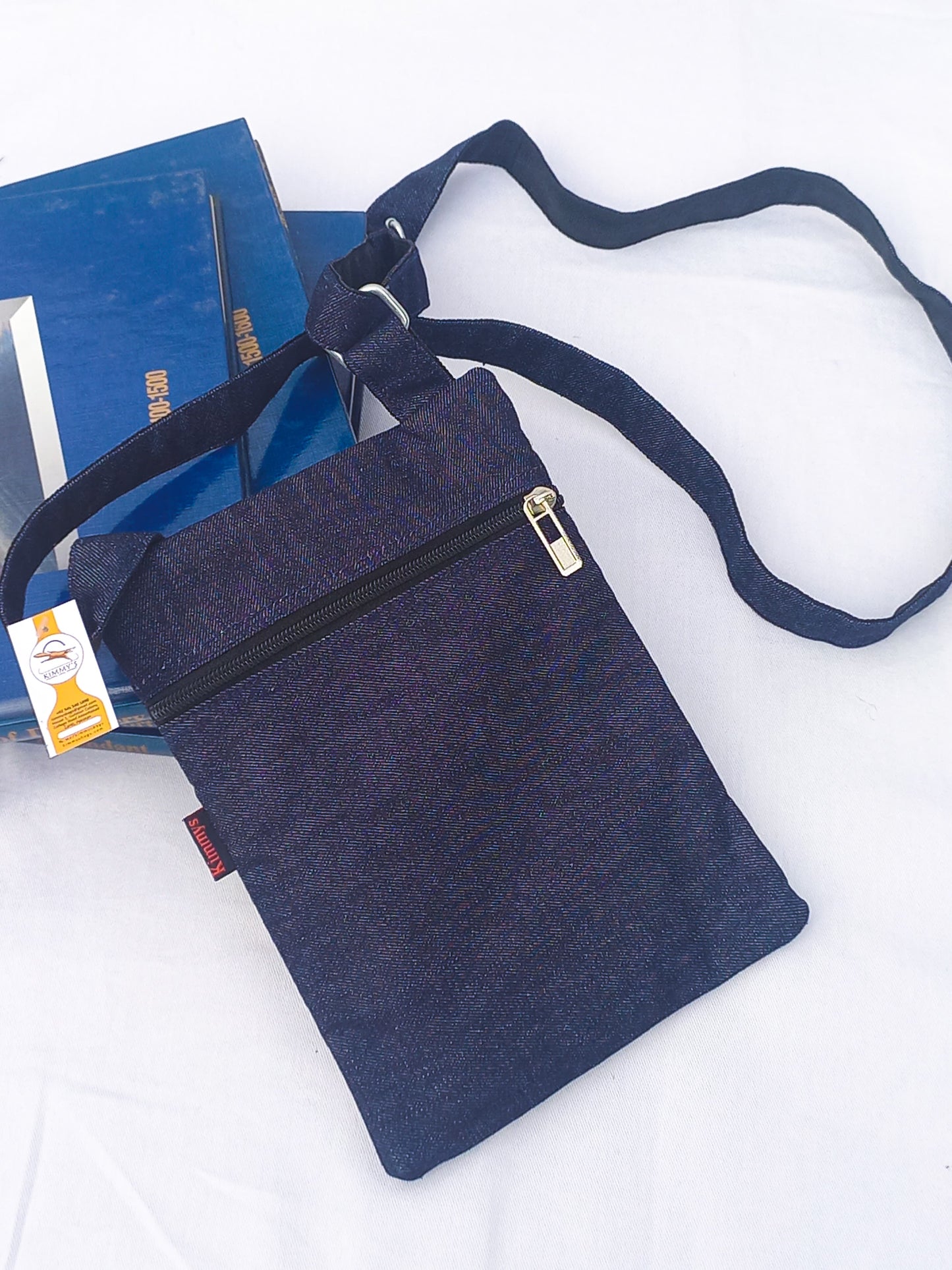 (374) Cross Bag Blue-Multicolour