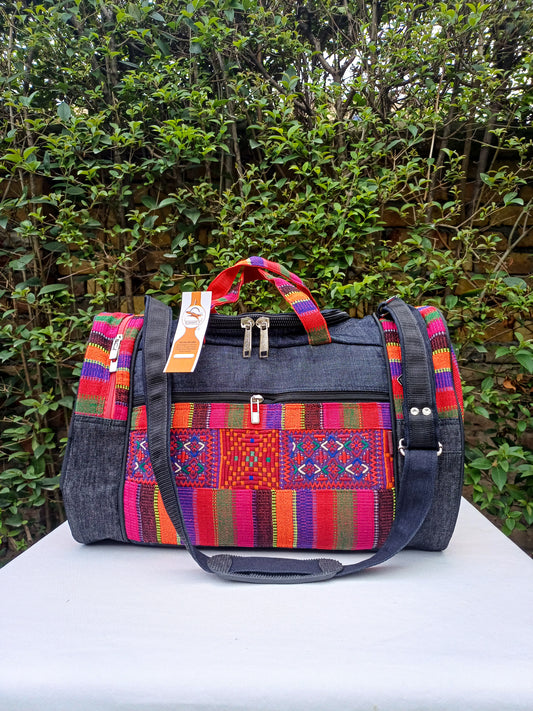 Duffle Bag Red-Multicolour