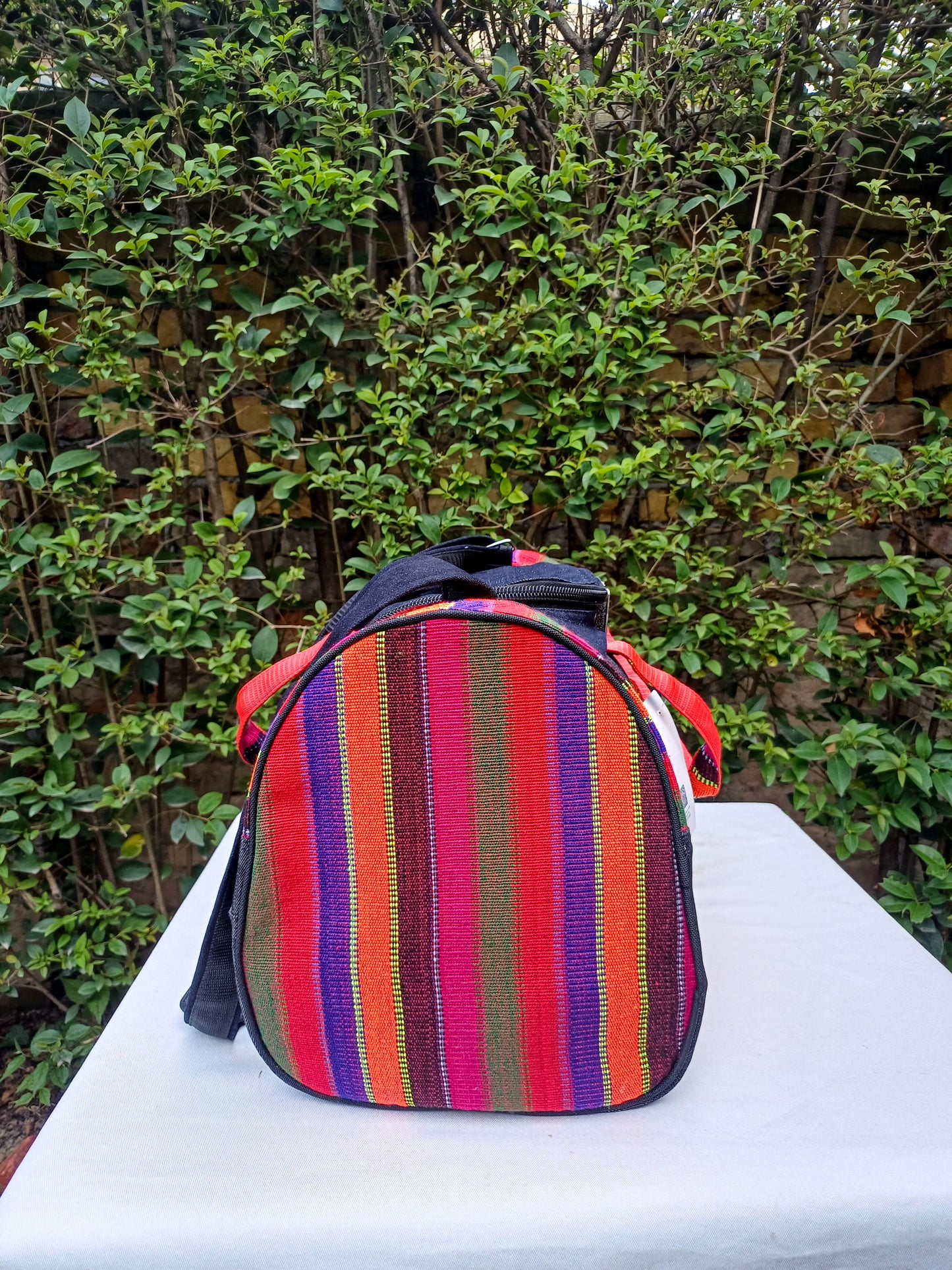 Duffle Bag Red-Multicolour