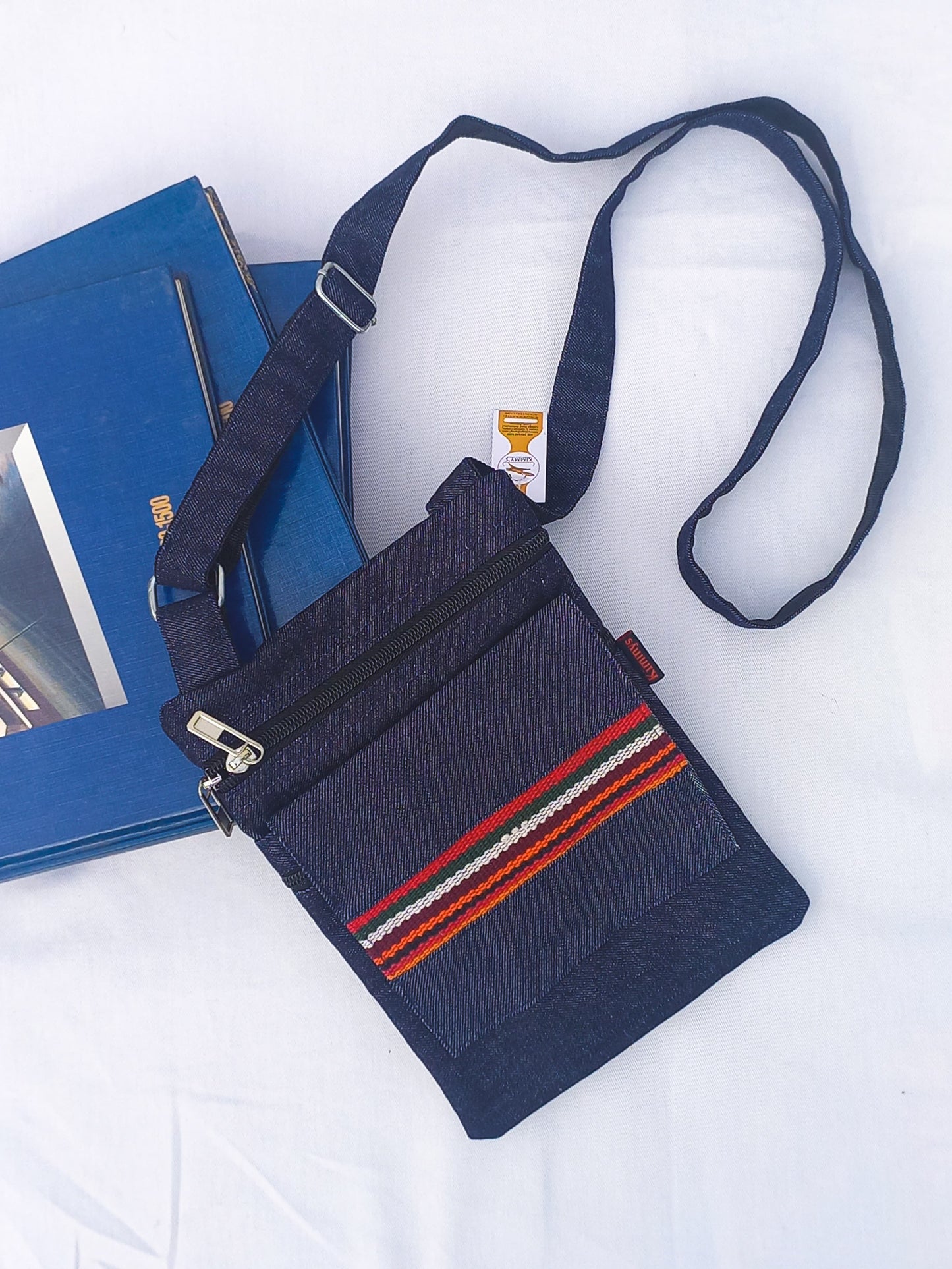 (371) Cross Bag Denim