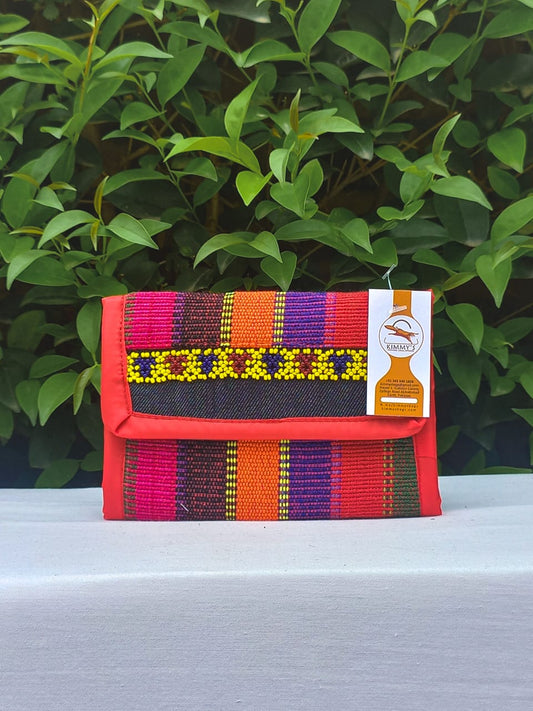 (62) Wallet Red-Multicolour
